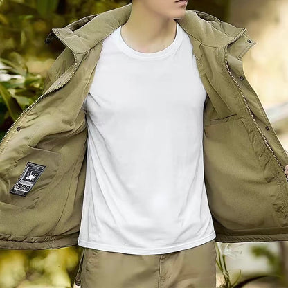 裏起毛 フード付 ワークジャケット（3Colors）251020