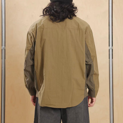 ルーズ アクセントカラー デザインシャツ（2Colors）260158