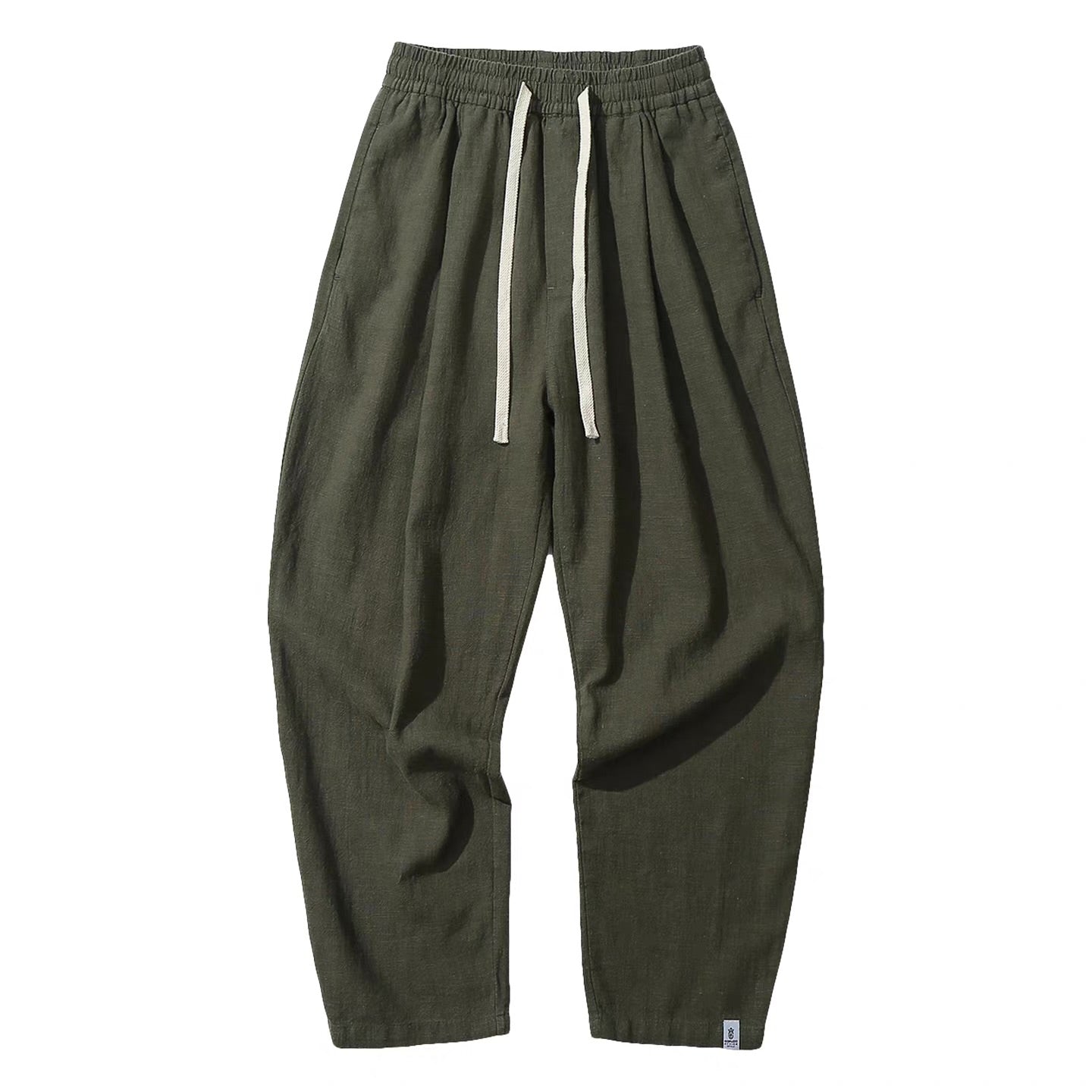 コットンリネン テーパード イージーパンツ（5Colors）250381