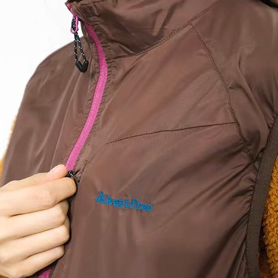 スタンドカラー シンプル ライトベスト（2Colors）251073