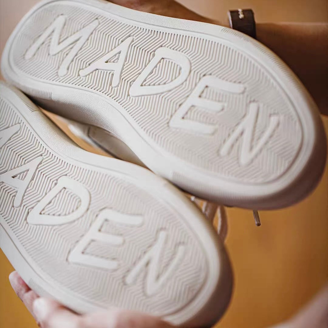 オールホワイト レトロ スニーカー（1Color）260132