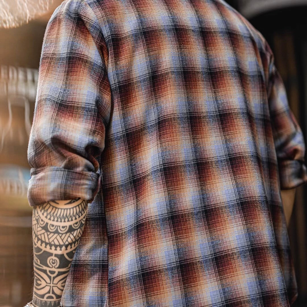 防寒 裏ボア チェックシャツ（1Color）250899