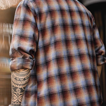 防寒 裏ボア チェックシャツ（1Color）250899