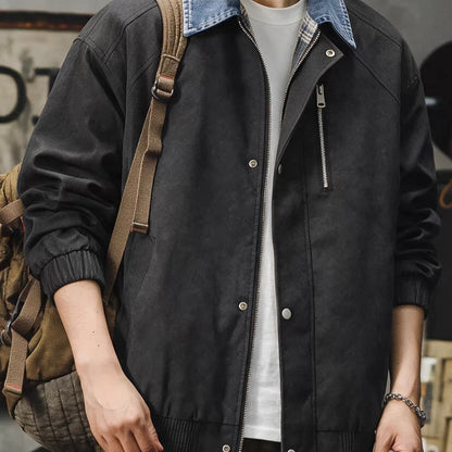 デニムカラー ボンバージャケット（2Colors）260786