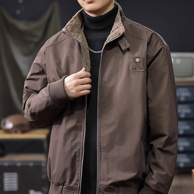 レトロ 裏ボア スタンドカラージャケット（1Color）251010