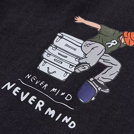 スケーターモチーフ 長袖Tシャツ（1Color）260784