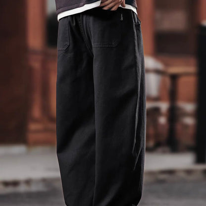 ワイドテーパード カジュアルパンツ（4Colors）260104