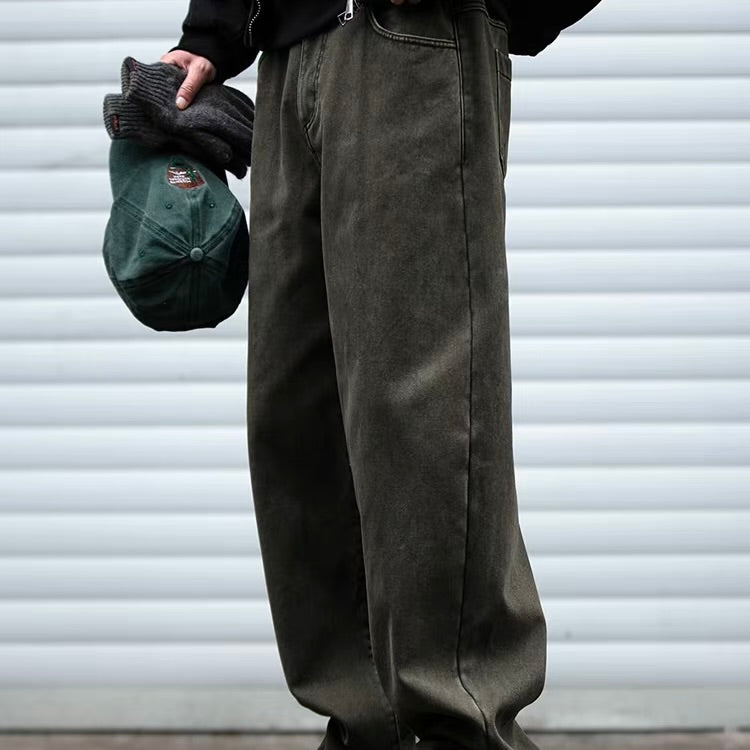 ヘビーウェイト 裏起毛 ストレートパンツ（4Colors）260008