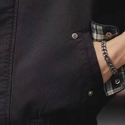 襟付き ショート ワークジャケット（1Color）260084