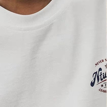 ワンポイントロゴ ヘビーウェイト 長袖Tシャツ（3Colors）240045