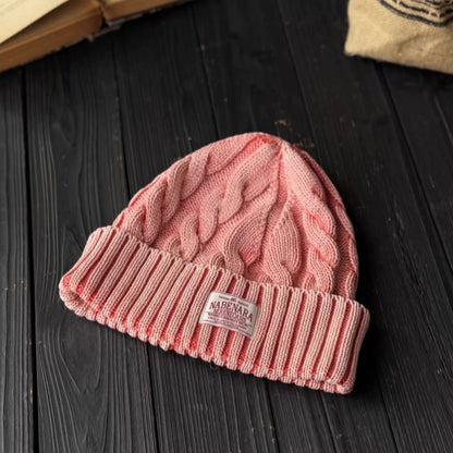 ウォッシュド ケーブルニット帽（5Colors）260020
