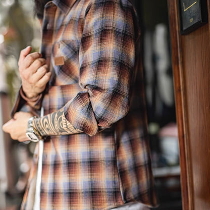 防寒 裏ボア チェックシャツ（1Color）250899