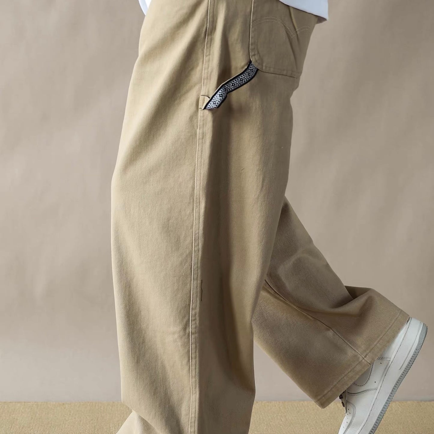 ワイドストレート カジュアルパンツ（2Colors）251097