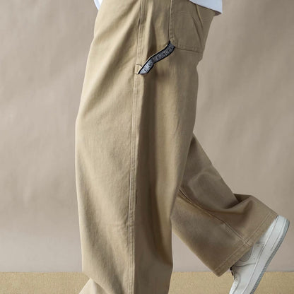 ワイドストレート カジュアルパンツ（2Colors）251097