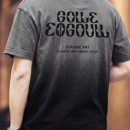 グラデーション ウォッシュドTシャツ（4Colors）260528