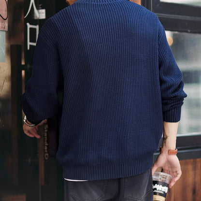 アシンメトリーテクスチャー セーター（2Colors）251025