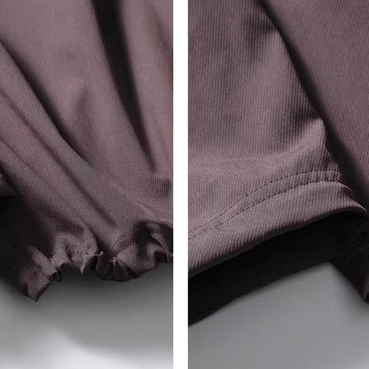 パッチワーク チェック 裾ドローコード ワイドパンツ（5Colors）260759