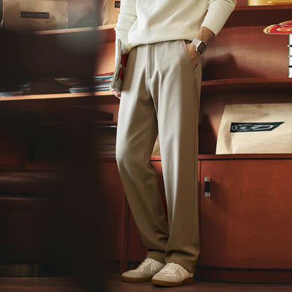 厚手 ストレッチ ストレートパンツ（1Color）250861