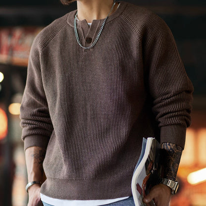 ヘビーウェイト ヘンリーネック プルオーバー（3Colors）250946