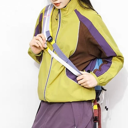 マルチカラー スタンドネック ライトジャケット（3Colors）260278