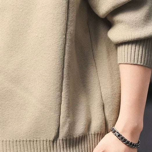 デザインパターン フルジップカーディガン（3Colors）251016