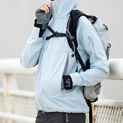 ハイネック フード付ライトジャケット（4Colors）260118