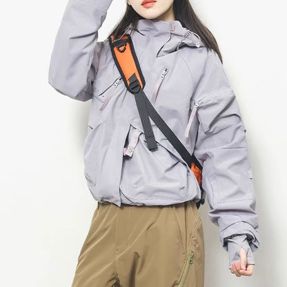 立体マルチポケット フード付ジャケット（5Colors）250940