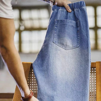 ウエストドローストリング ウォッシュドデニムパンツ（1Color）260087