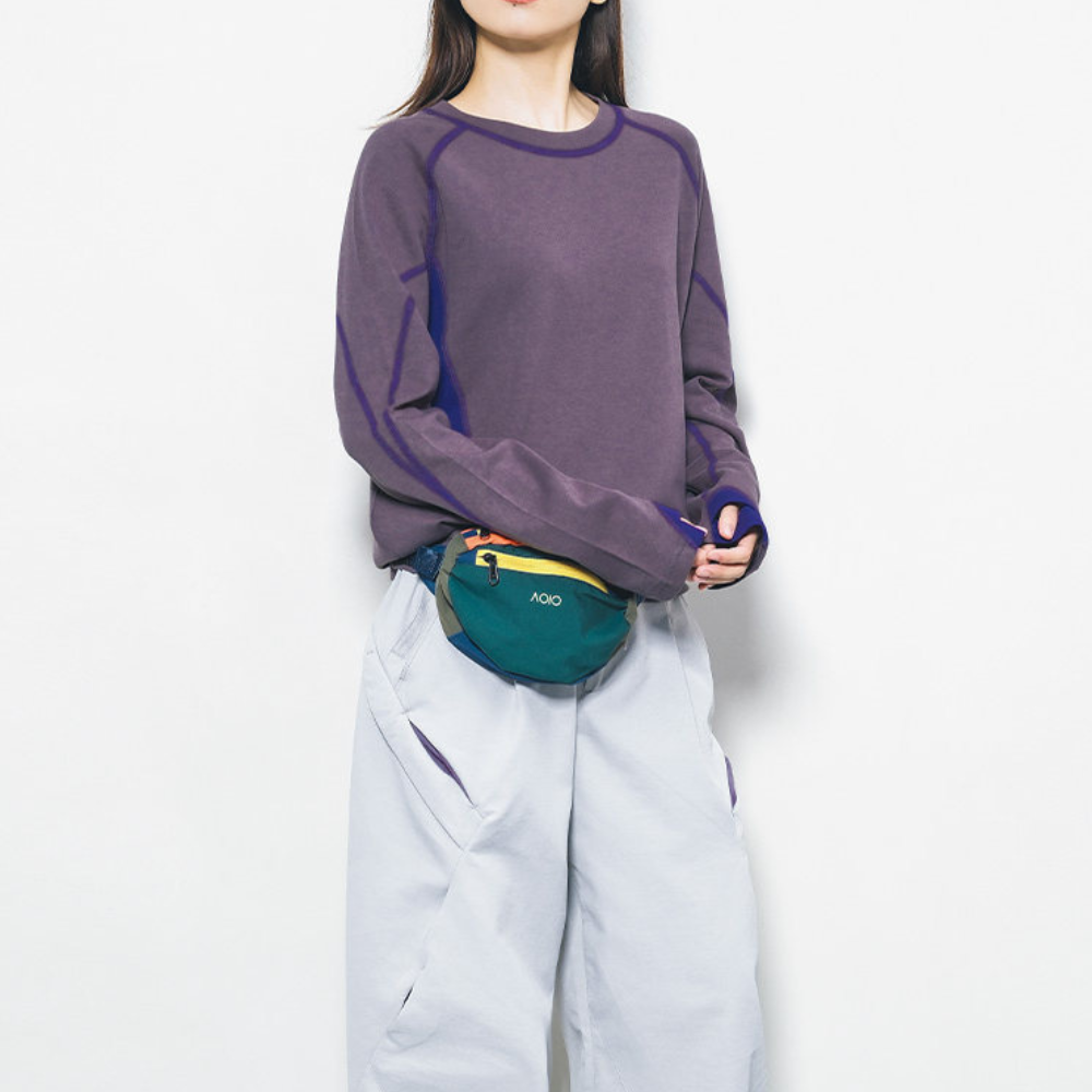 トレイル配色 ロングスリーブTシャツ（4Colors）260367