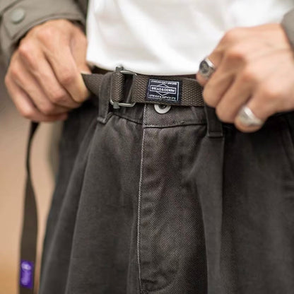 ベルト付 ワイド カーゴパンツ（5Colors）251060