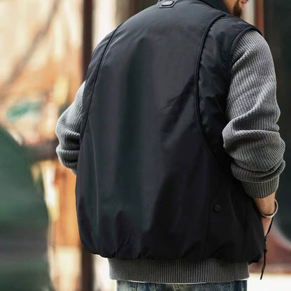 スタンドカラー ダックダウンベスト（2Colors）251059