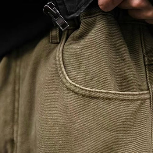 ヘビーウェイト 裏起毛 ストレートパンツ（4Colors）260008