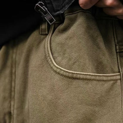 ヘビーウェイト 裏起毛 ストレートパンツ（4Colors）260008