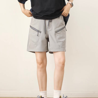 撥水 速乾 ワイドハーフパンツ（4Colors）260565