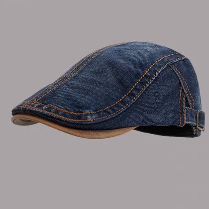 ウォッシュドデニム サイドベルト ハンチング（5Colors）260092