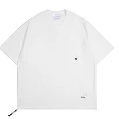 裾ドローコード パッチポケット付Tシャツ（3Colors）250611