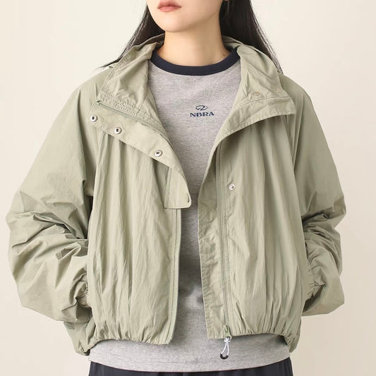 軽量 フード付ショートジャケット（2Colors）260744