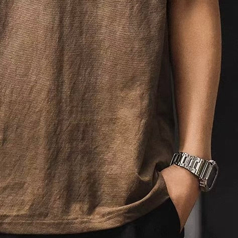 ウォッシュ加工 レタープリントTシャツ（2Colors）260205