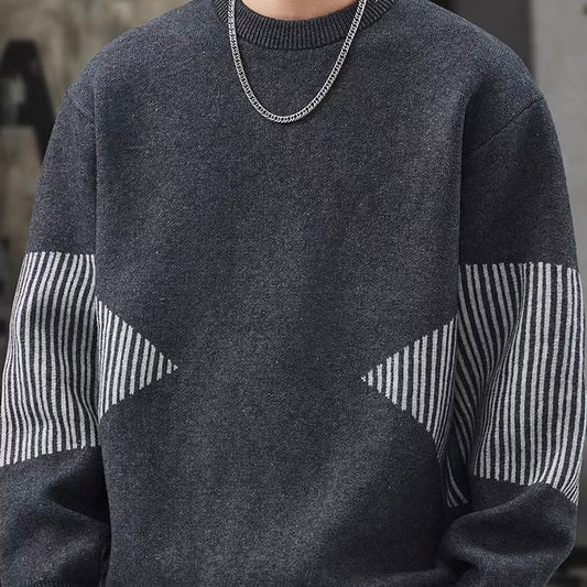 ワンポイントストライプ セーター（3Colors）260032