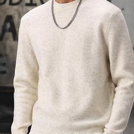 シンプル リラックスフィット セーター（4Colors）260035