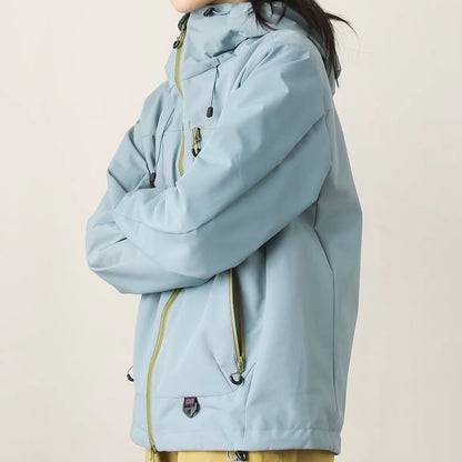 アクセントカラージップ マルチポケット付ジャケット（5Colors）260062