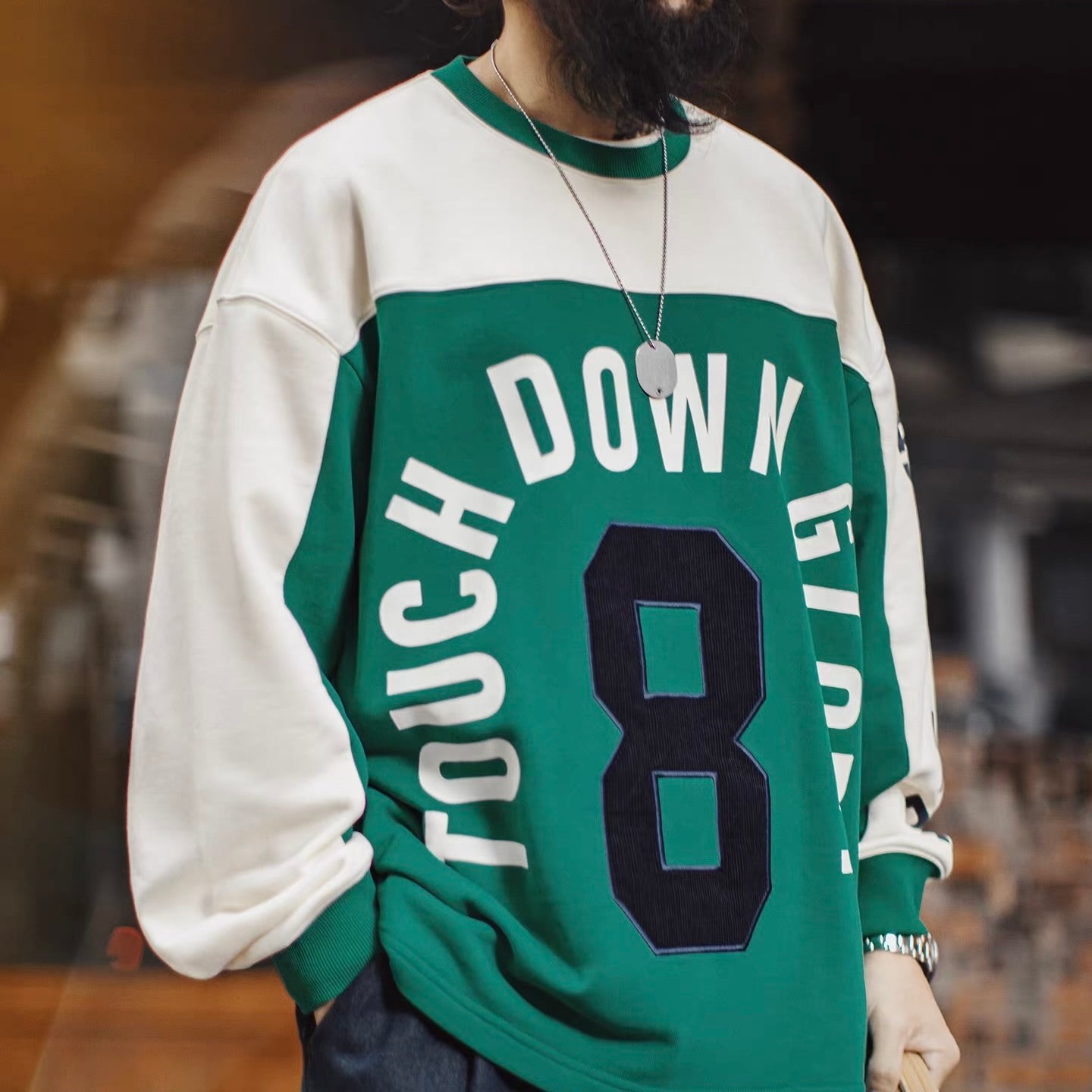 バイカラー スポーツ プルオーバー（1Color）260098