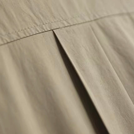 ポケット付 ワンポイントロゴ ワークシャツ（3Colors）260213