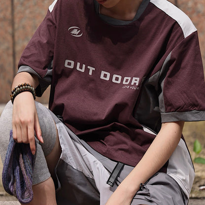 アウトドアロゴ 速乾 Tシャツ（3Colors）250571