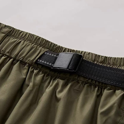 ベルト付 ラップスカート風 ショートパンツ（3Colors）260283