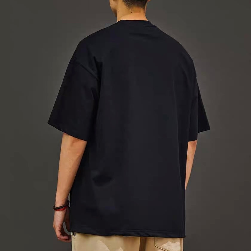 裾ドローコード パッチポケット付Tシャツ（3Colors）250611