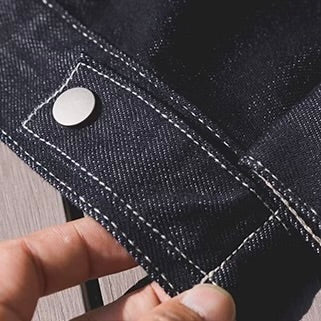 ポイントステッチ フルジップ デニムジャケット（1Color）260053