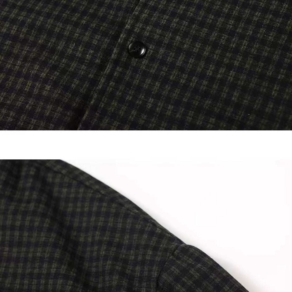 チェック スタンドカラー ライトジャケット（2Colors）260160