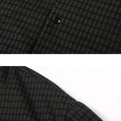 チェック スタンドカラー ライトジャケット（2Colors）260160