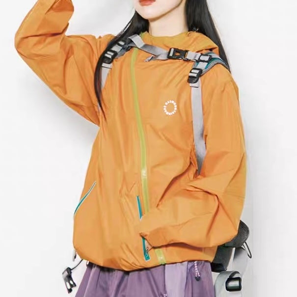 カンガルーポケット付 カーブジップジャケット（3Colors）250736